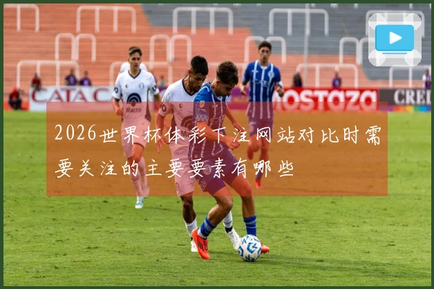 2026世界杯体彩下注网站对比时需要关注的主要要素有哪些