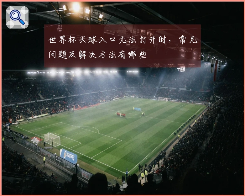 世界杯买球入口无法打开时，常见问题及解决方法有哪些