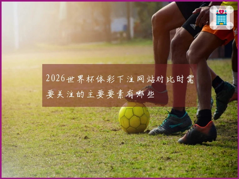 2026世界杯体彩下注网站对比时需要关注的主要要素有哪些